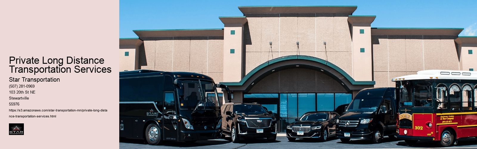 Private Long Distance Transportation Services