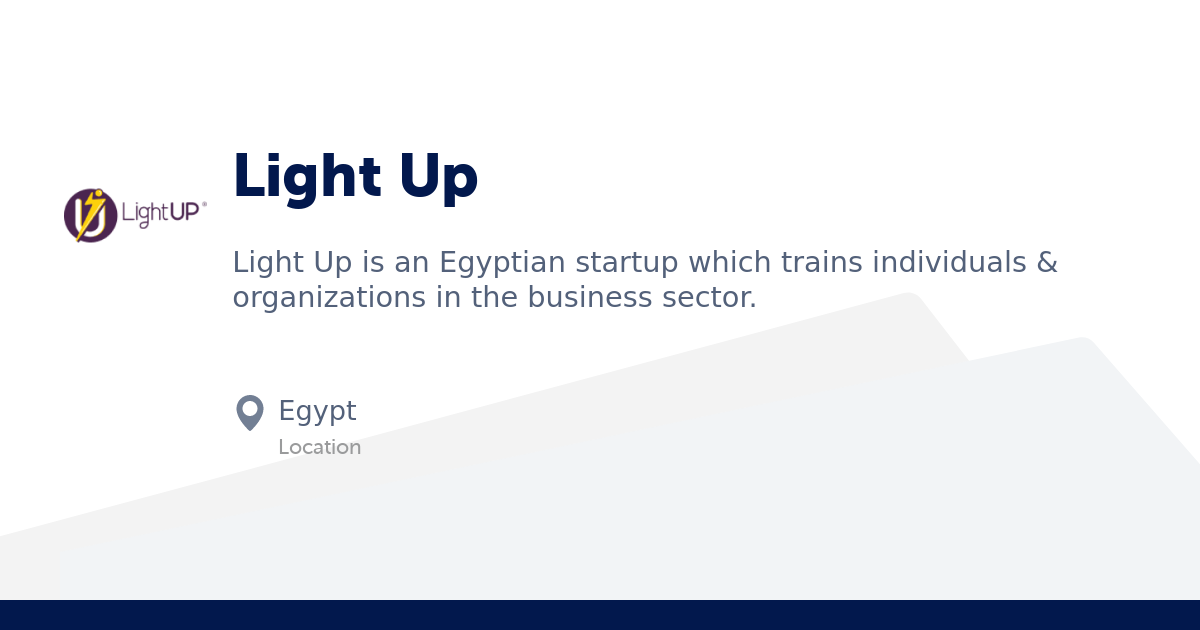 Light Up Company Overview, Team, Financials, Competitors