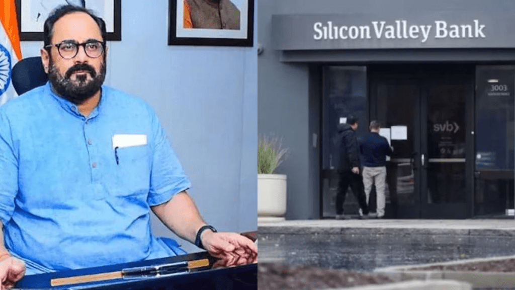 MoS IT Chandrasekhar will meet with start-ups to assess the impact of the SVB collapse