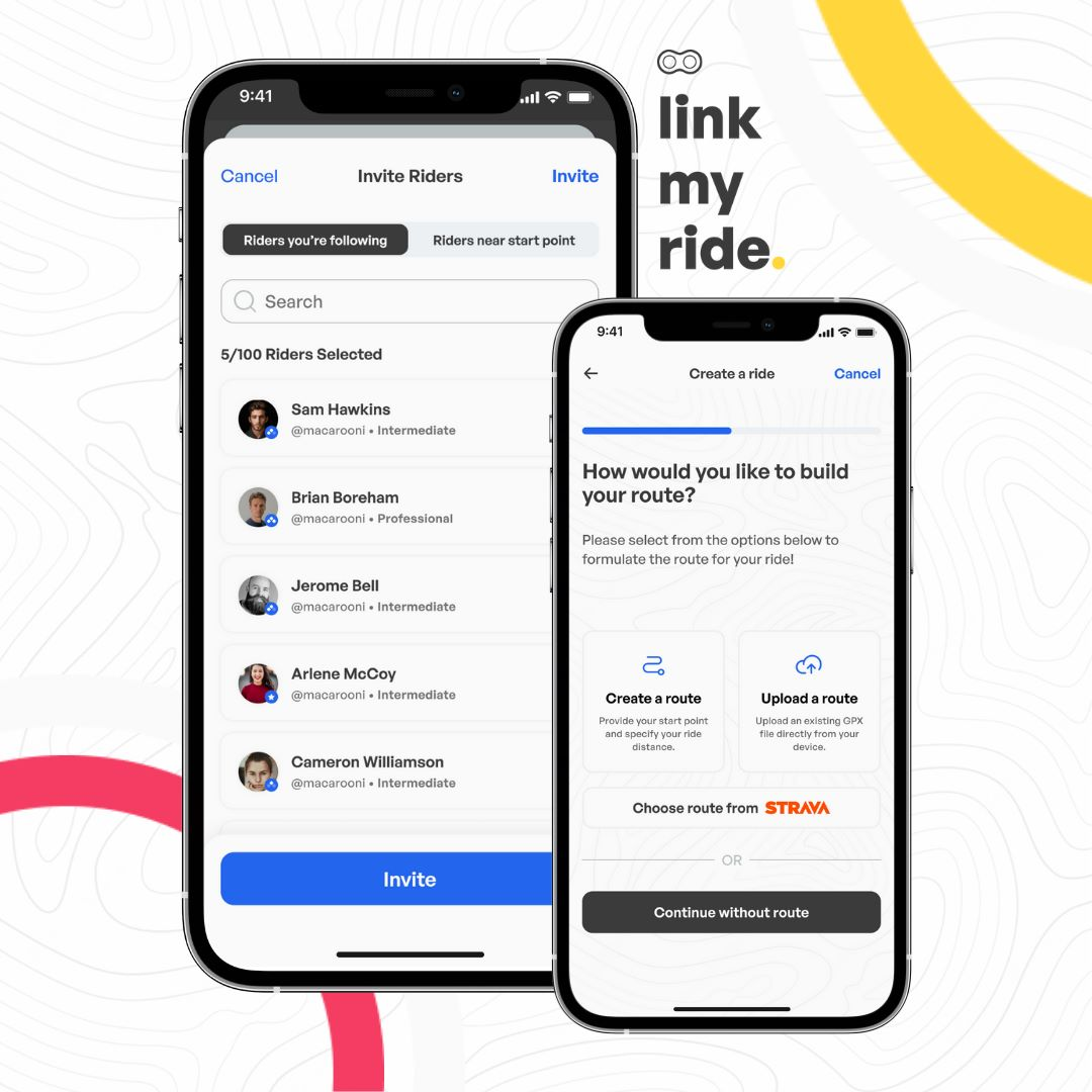In-App Route Creator Added to Link My Ride in Latest Update