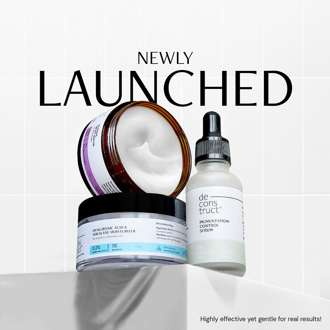 Deconstruct Announces Launch of Three New Products Formulated to Fight Pigmentation, Aging and Dryness