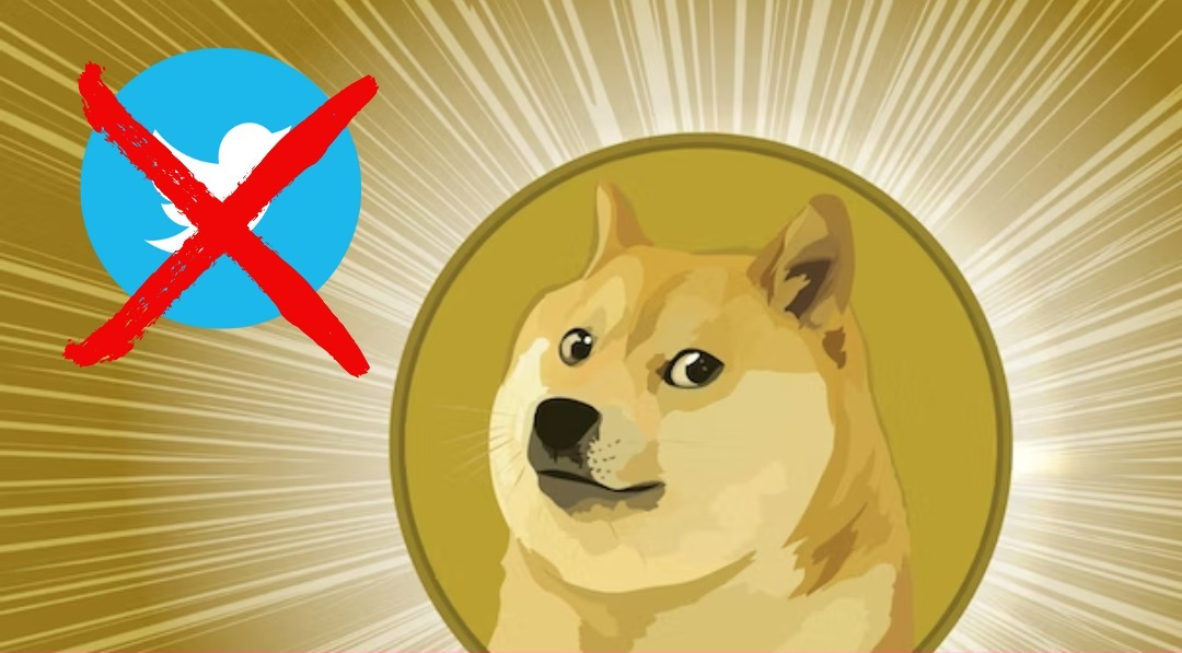 Twitter’s blue bird logo replaced with ‘doge’ meme