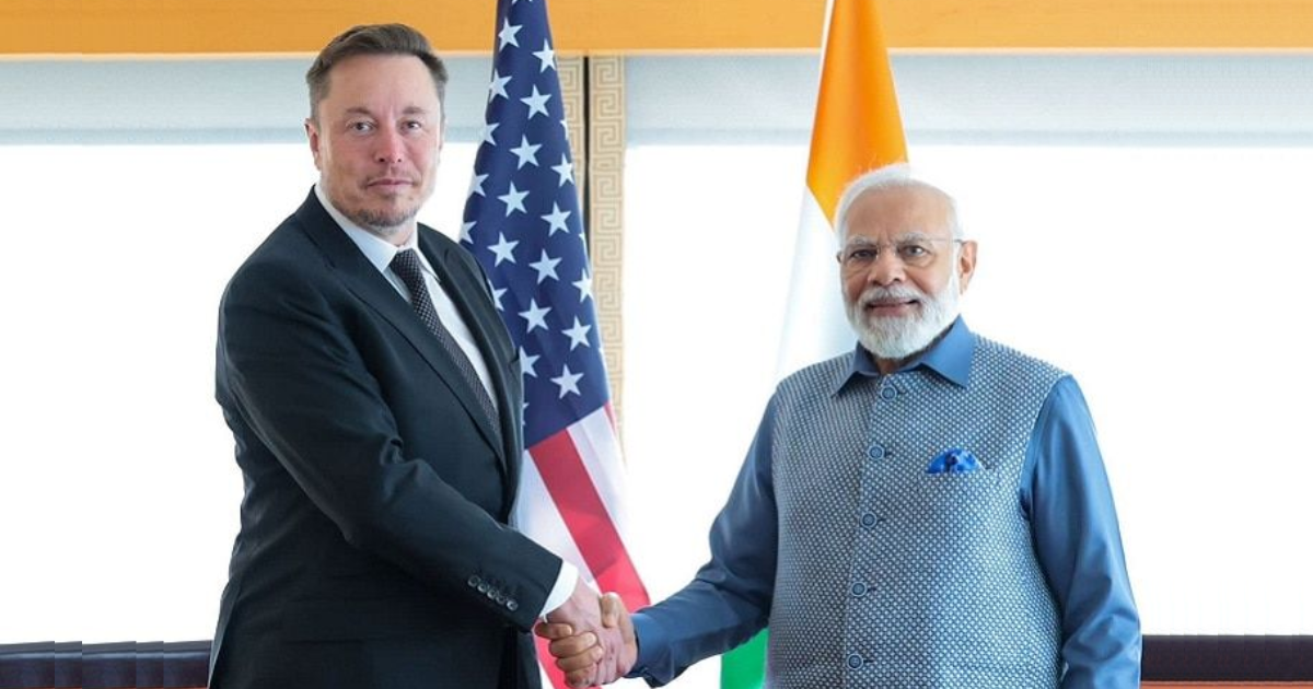 Elon Musk looks to bring Tesla to India "as soon as possible" following positive talks with Prime Minister