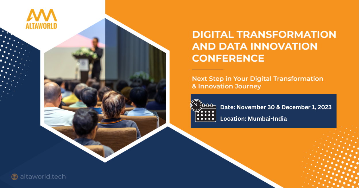 Digital Transformation and Data Innovation Conference | Nov 30 – Dec 1