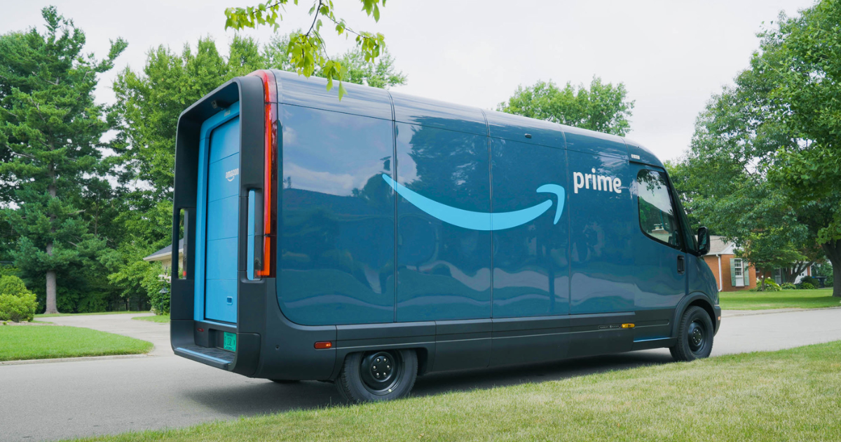 Amazon launches custom electric delivery vans from Rivian in Europe