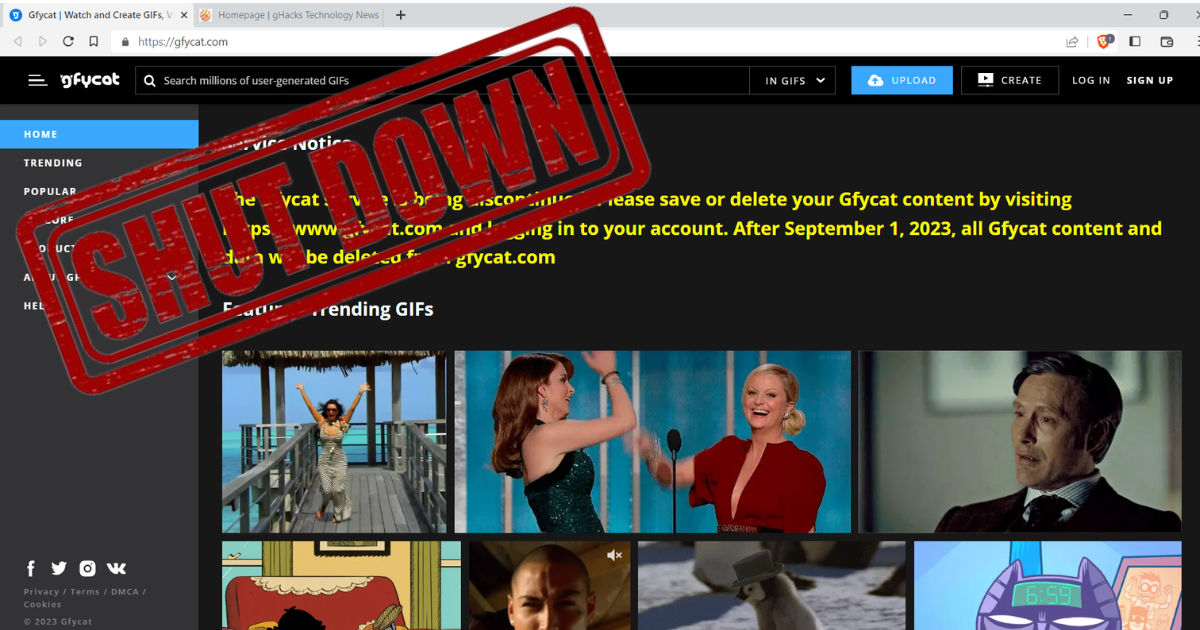 Snap plans to shut down Gfycat by September 1st: Users advised to save content