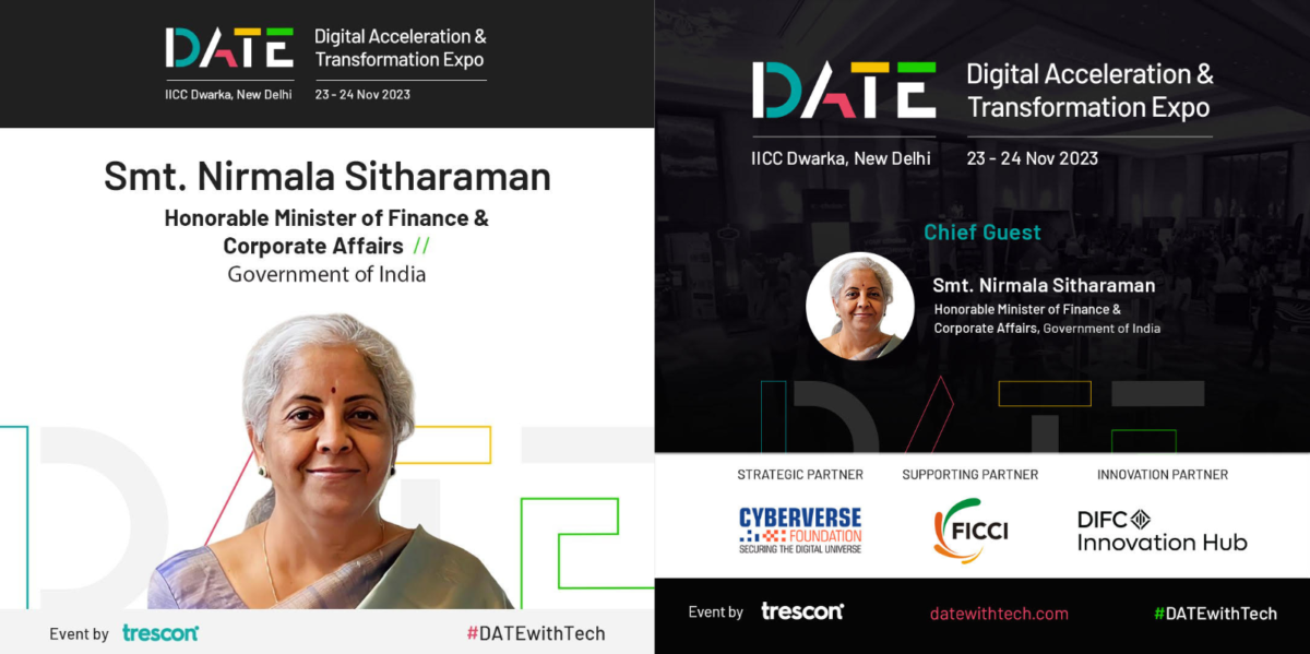 Newly inaugurated Yashobhoomi (IICC Dwarka) to host Trescon’s DATE 2023 with Finance Minister Smt. Nirmala Sitharaman amongst the dignitaries