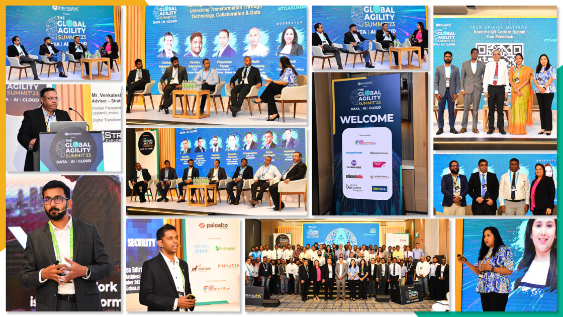 StrategINK Solutions concluded The Global Agility Summit – Sri Lanka Edition themed around DATA | AI | CLOUD
