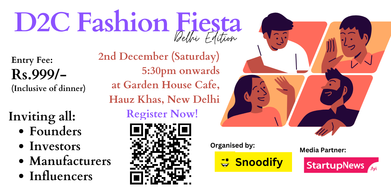 D2C Fashion Fiesta – For Fashion Founders in Delhi | December 2