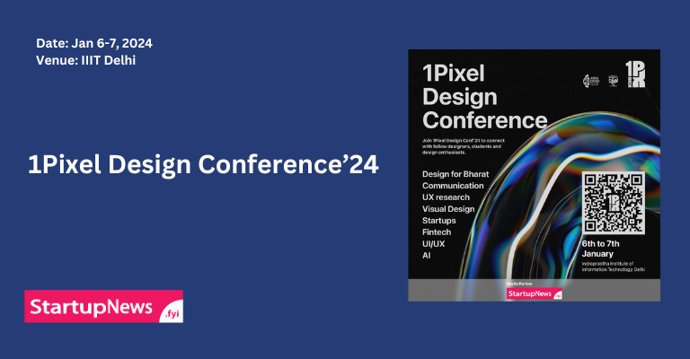 1Pixel Design Conference ’24  | IIIT-Delhi | January 6-7