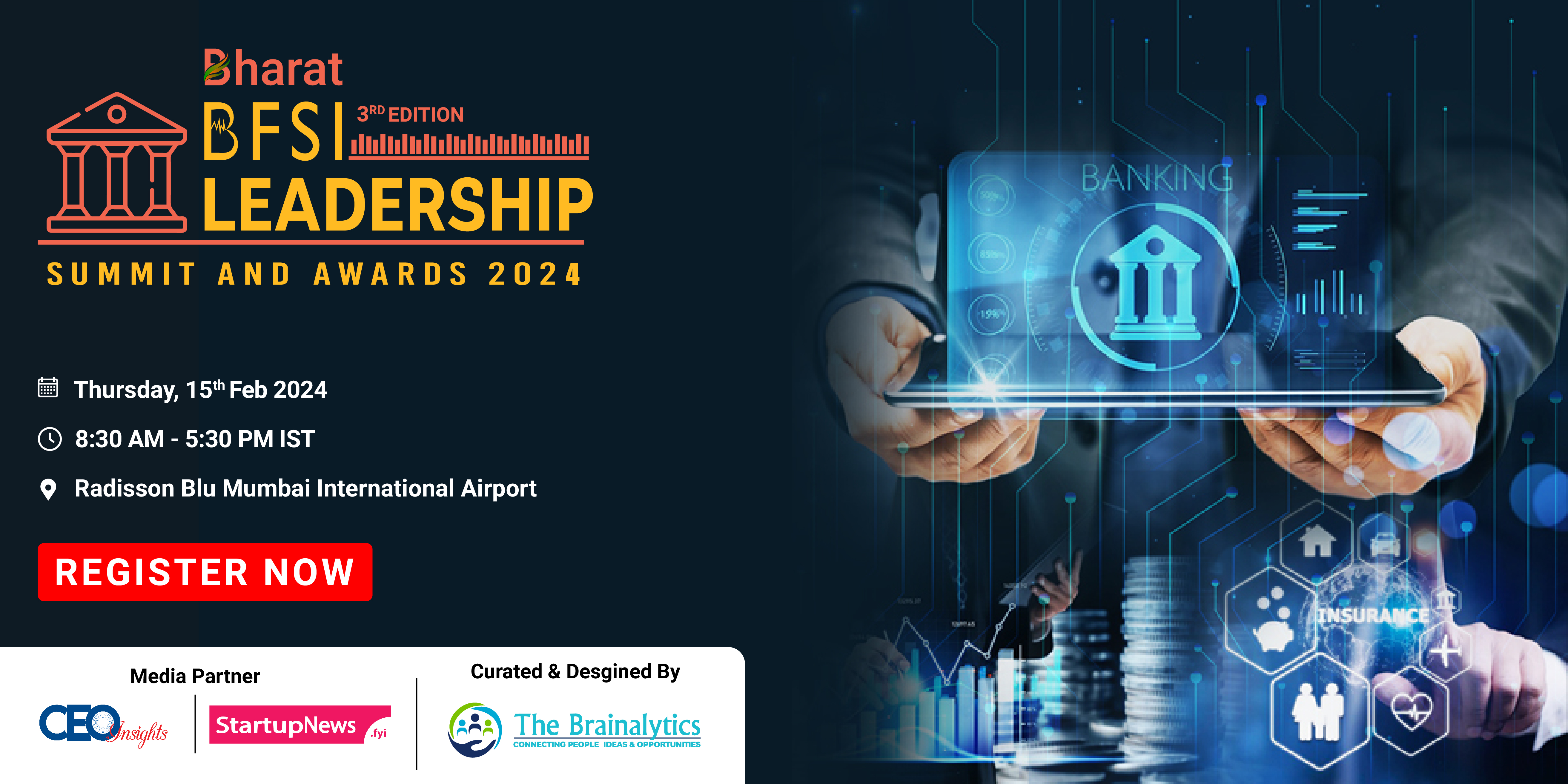 Bharat BFSI Leadership Summit & Awards | Mumbai | February 15