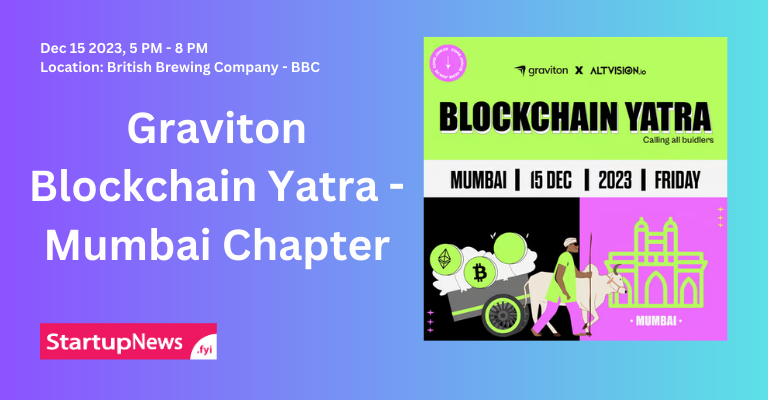 Graviton Blockchain Yatra – Mumbai Chapter | Mumbai | December 15