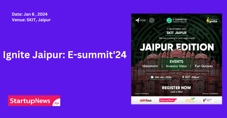 Ignite Jaipur: E-summit’24 | Jaipur | January 6
