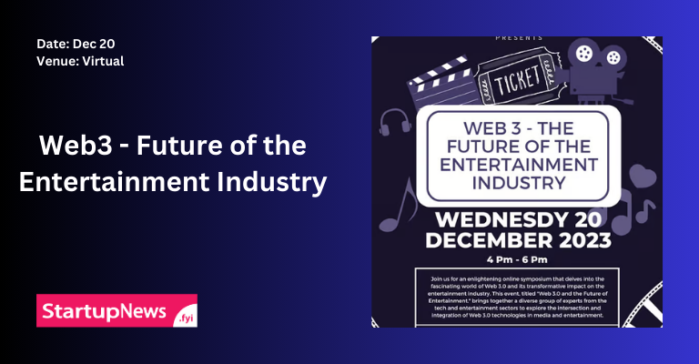 Web3 – Future of the Entertainment Industry | December 20
