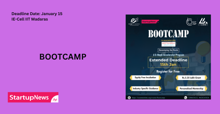 BootCamp | IIT Madaras | January 15
