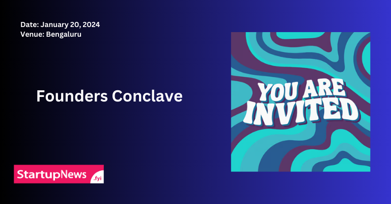 Founders Conclave | Bengaluru | January 20