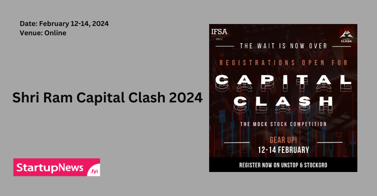 Shri Ram Capital Clash 2024 | SRCC | February 12-14