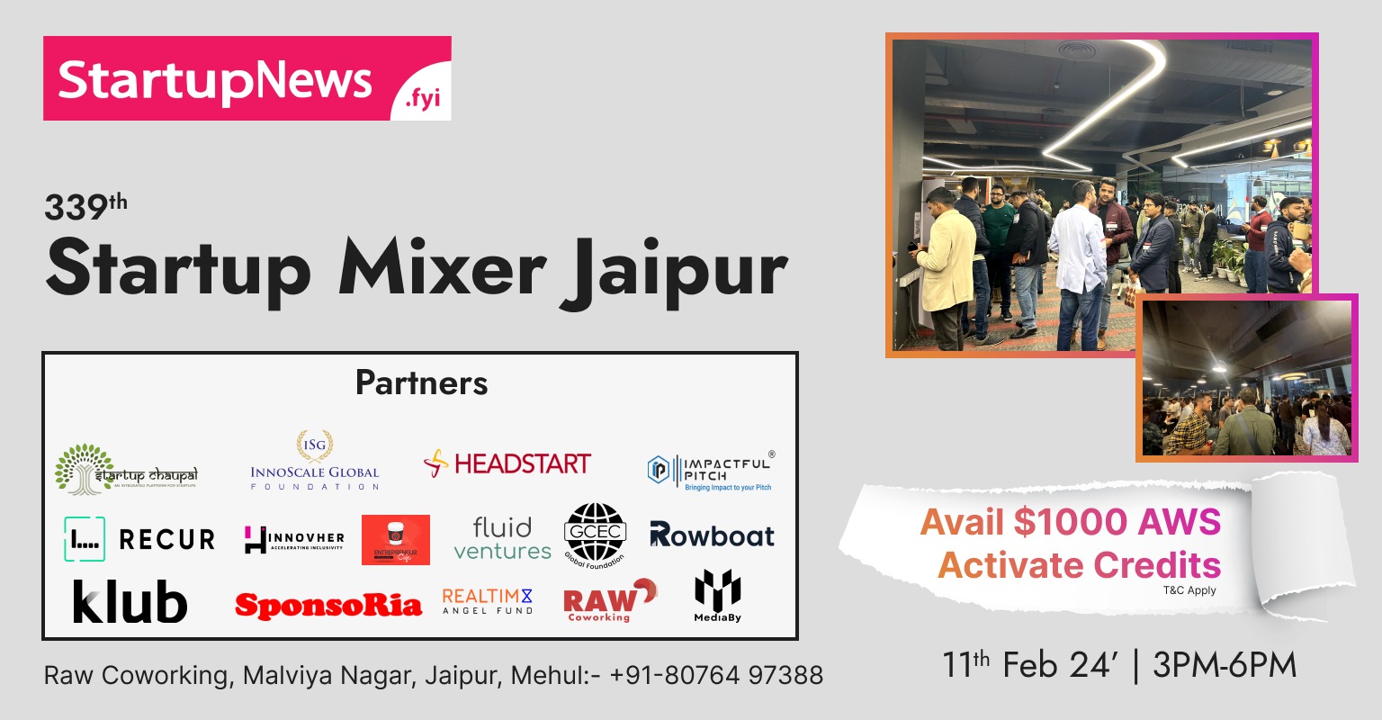 Startup Mixer | Jaipur | February 11