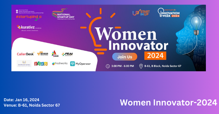 Women Innovator 2024 | Noida | January 16