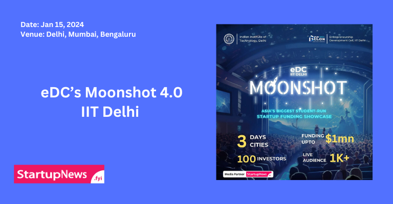 eDC’s Moonshot 4.0 | Delhi, Mumbai, Bengaluru | January 15