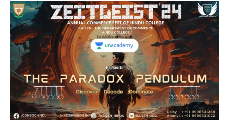 The Paradox Pendulum | Hindu College | March 4