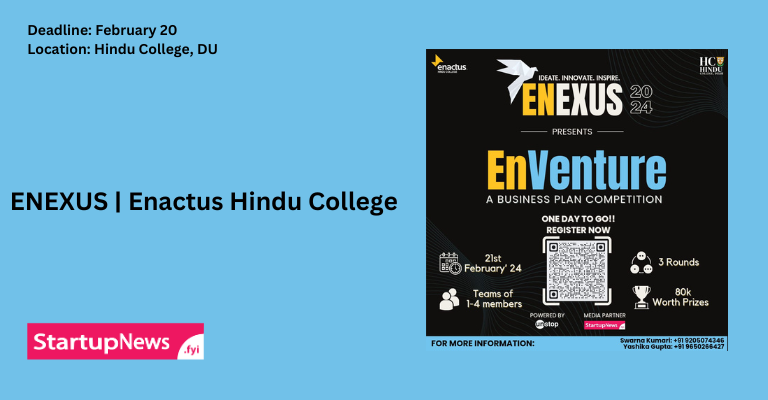 EnVenture | Hindu College | February 21