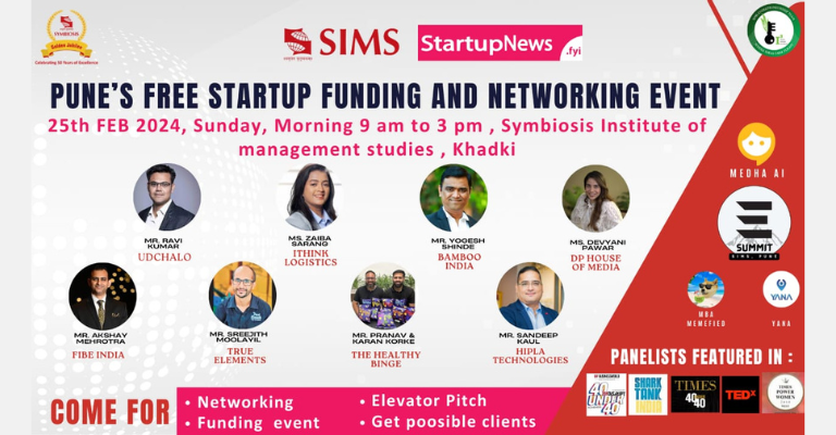 Udhyam’24 Shark tank Of Pune | SIMS | February 25