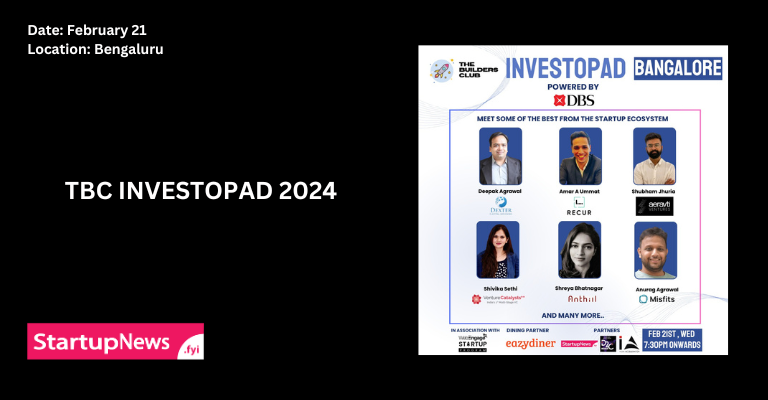 TBC INVESTOPAD 2024 | Bengaluru | February 21