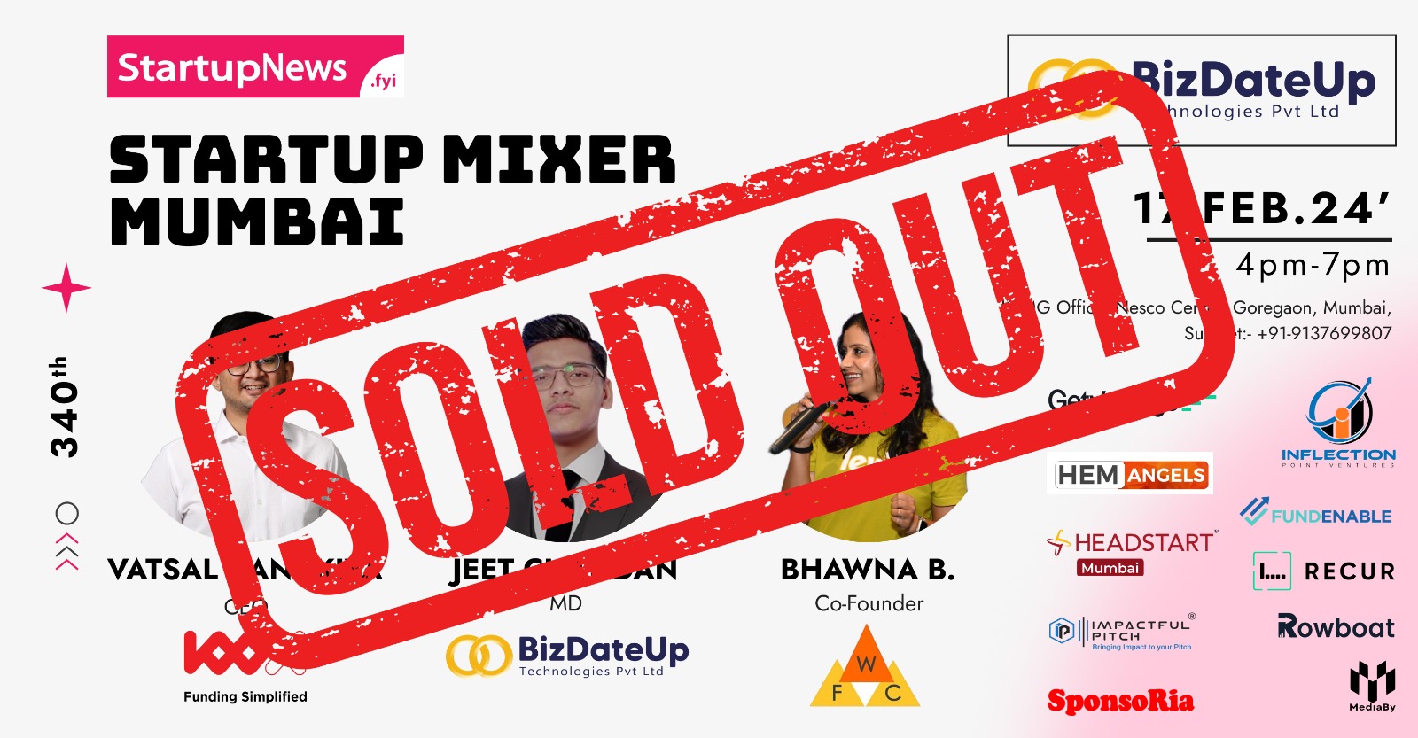 Startup Mixer | Mumbai | Feb 17