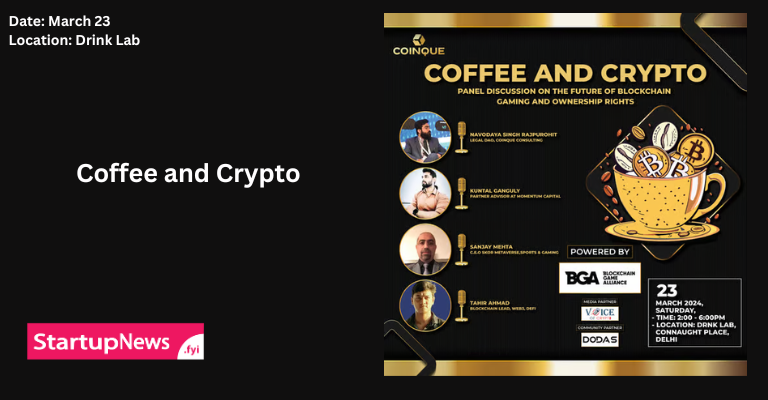 Coffee and Crypto | Delhi | March 23