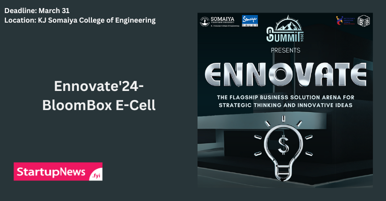 Ennovate’24 | KJSCE | March 31