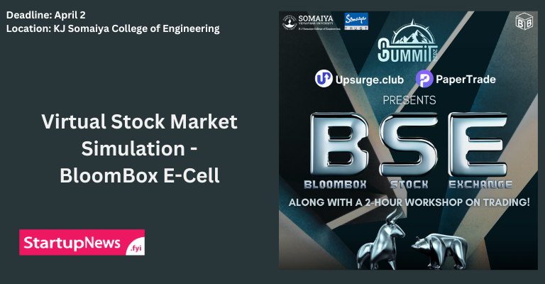 Virtual Stock Market Simulation | KJSCE Mumbai | April 2