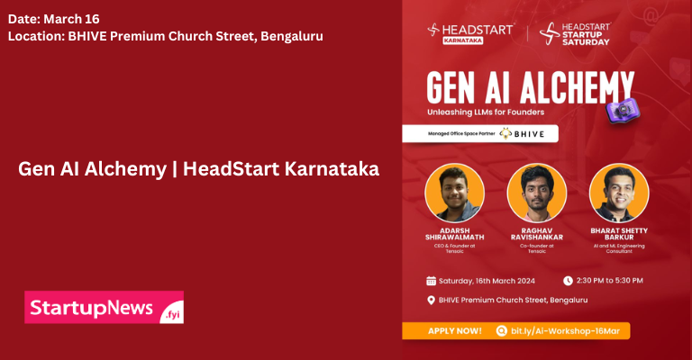 Gen AI Alchemy | Bengaluru | March 16
