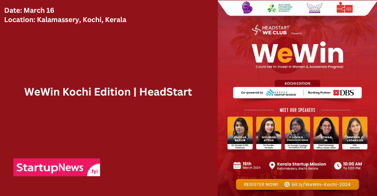 WeWin | Kochi | March 16