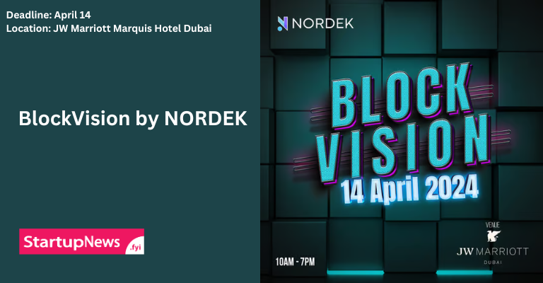 BlockVision by NORDEK | Dubai | April 14