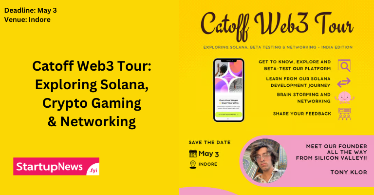 Catoff Web3 Tour: Exploring Solana, Crypto Gaming & Networking | Indore | May 3