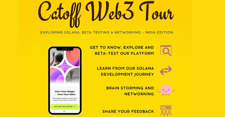 Catoff Web3 in India Tour | Delhi | May 5