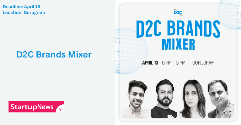 D2C Brands Mixer | Gurugram | April 13