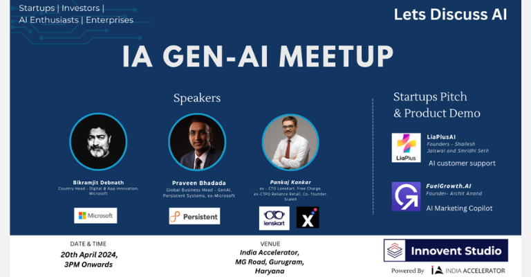 IA Gen AI Meetup | Gurugram | April 20
