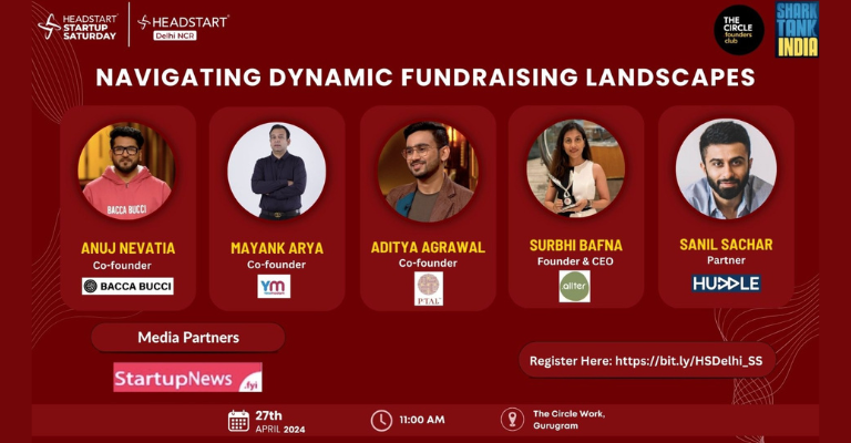 Startup Saturday: Delhi NCR | Gurugram | April 27