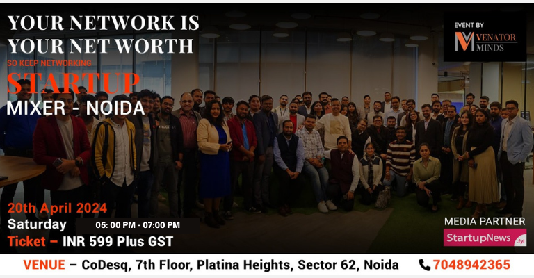 Startup Mixer | Noida | April 20