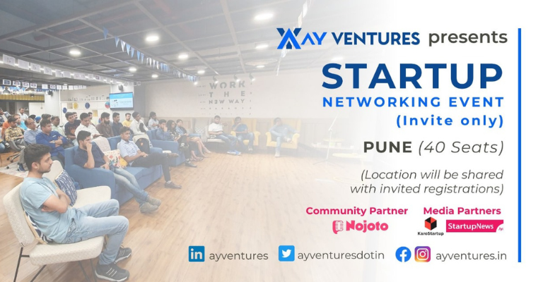 Startup Networking Event By AY Ventures | Pune | May 11