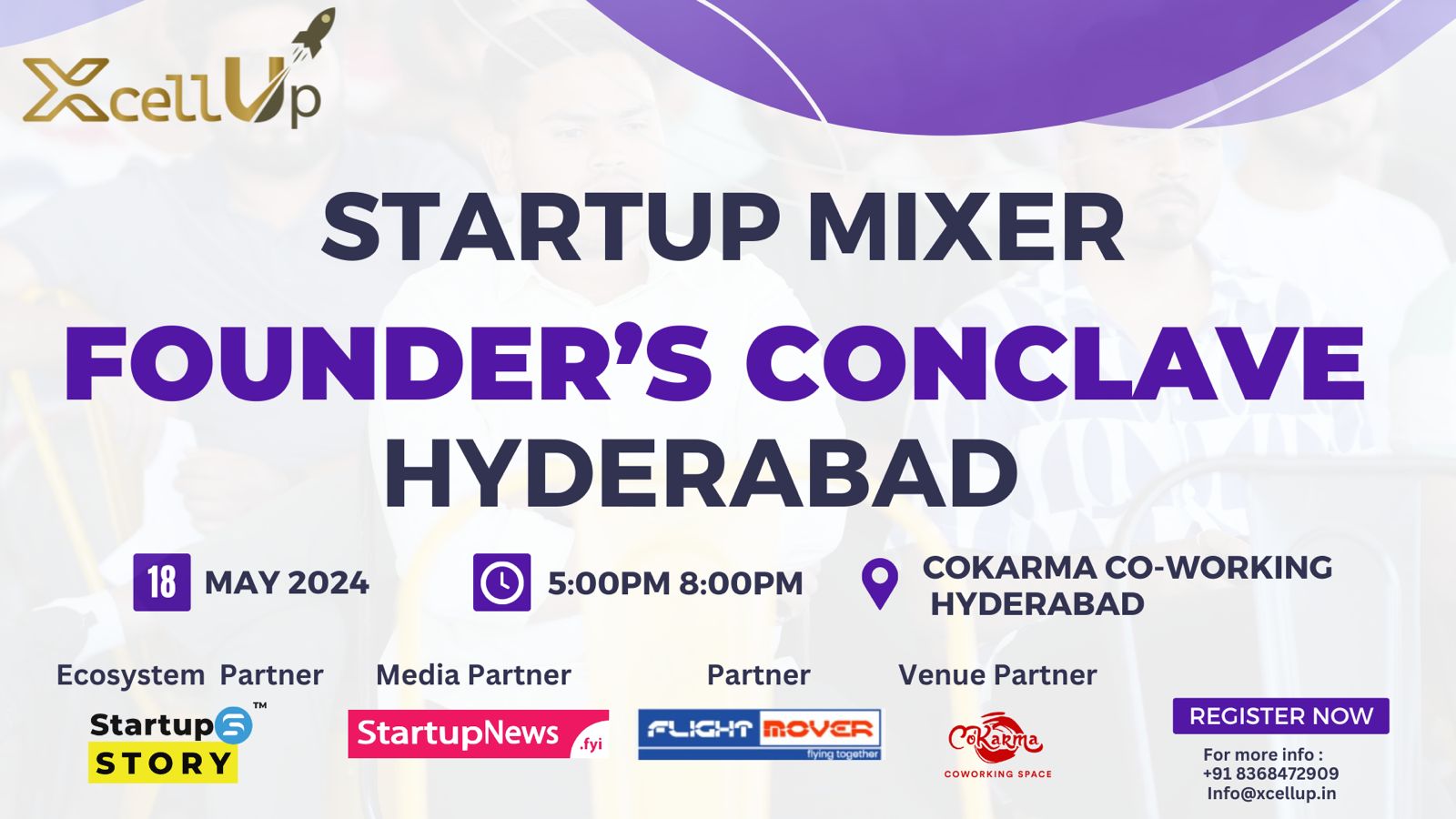 Founder’s Conclave | Hyderabad | May 18