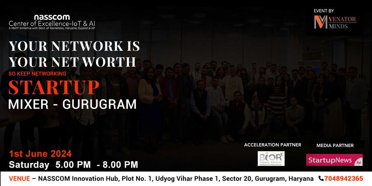Startup Mixer | Gurugram | June 1