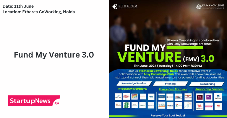 Fund My Venture 3.0 | Noida | June 11
