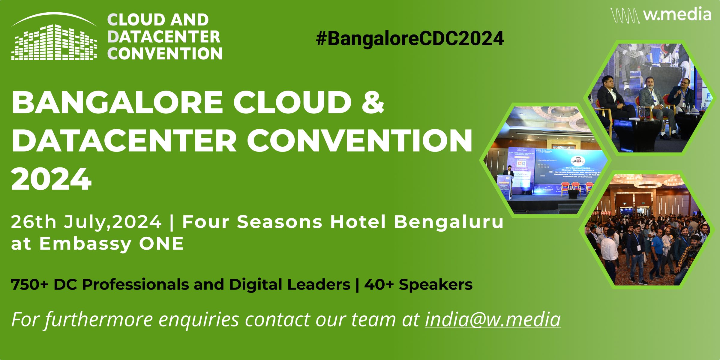 Bangalore Cloud & Datacenter Convention 2024 | Bangalore | July 26