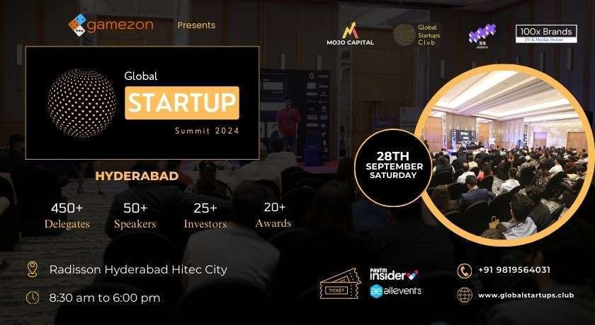 Global Startup Summit 2024 | Hyderabad | September 28