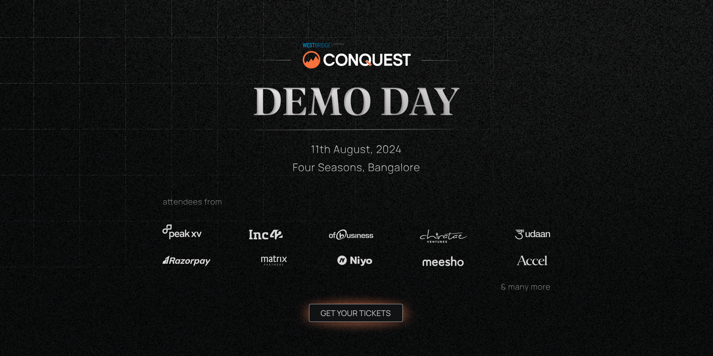 Demo Day 2024 | Conquest, BITS Pilani | Bangalore | August 11