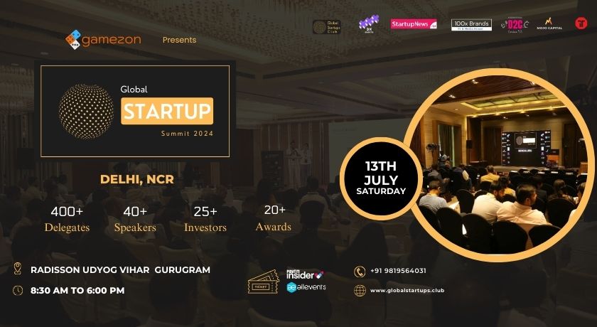 Global Startup Summit | Gurugram | July 13