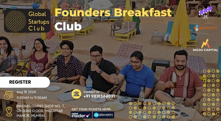 GSC – Founders Breakfast Club | Mumbai | August 18